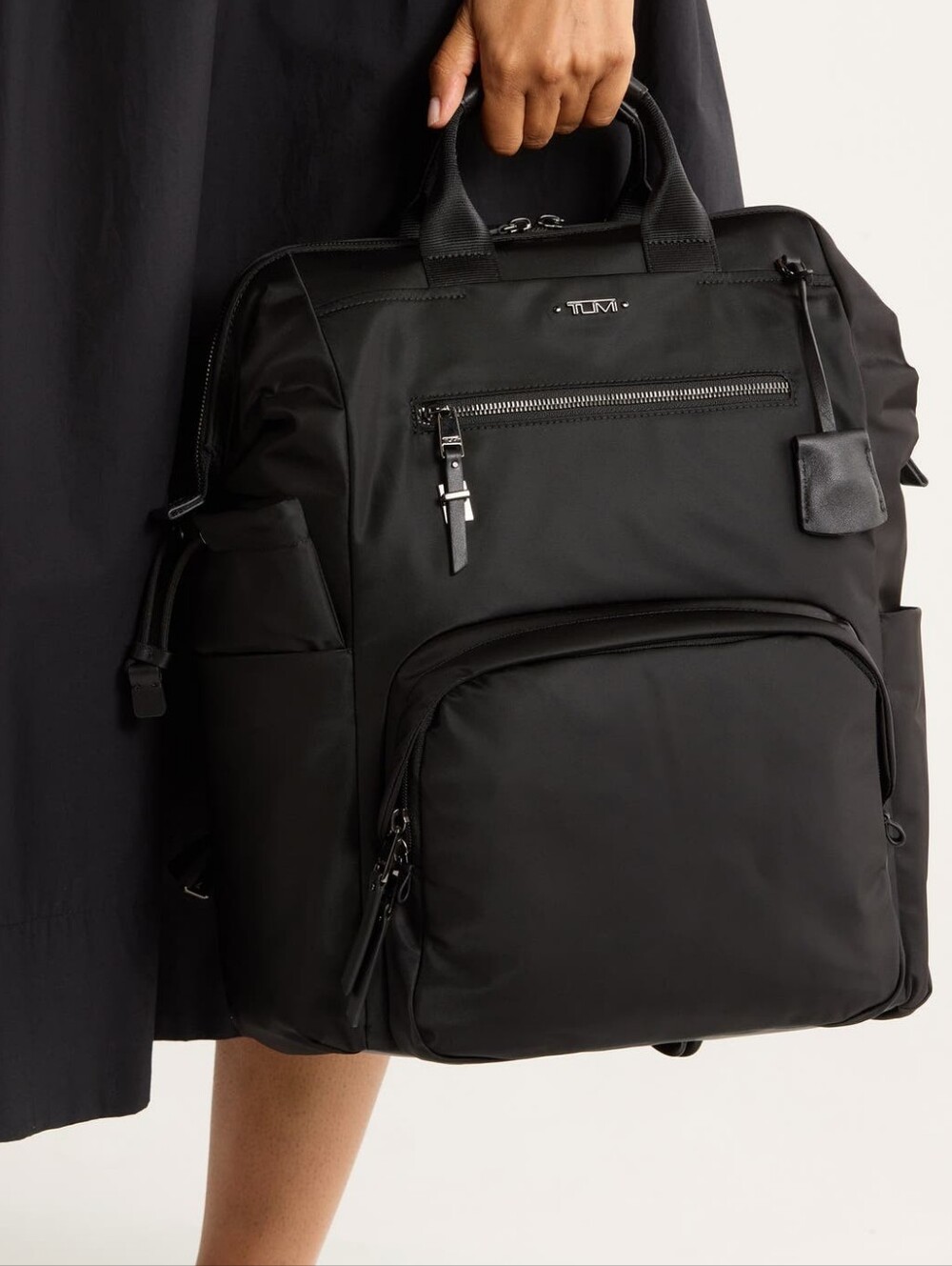 NEW TUMI Irma Framed Backpack, Nylon Backpack Tote